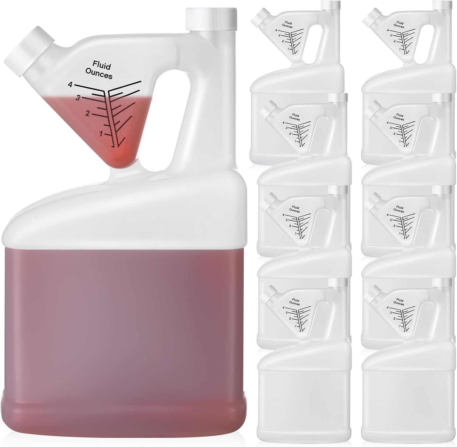 8 Pcs 64 oz Measuring Containers for Accurate Liquid Measurement