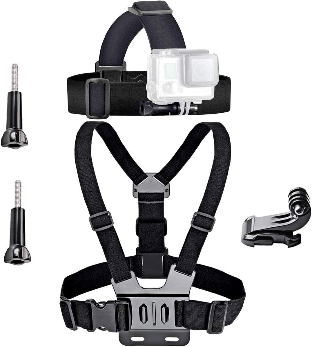 Hands-Free Action Cam Mount Bundle