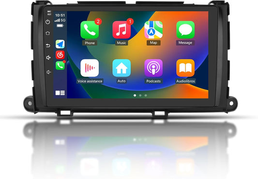 Android 13 Car Radio for Toyota Sienna 2011-2014 with 9 Inch Screen