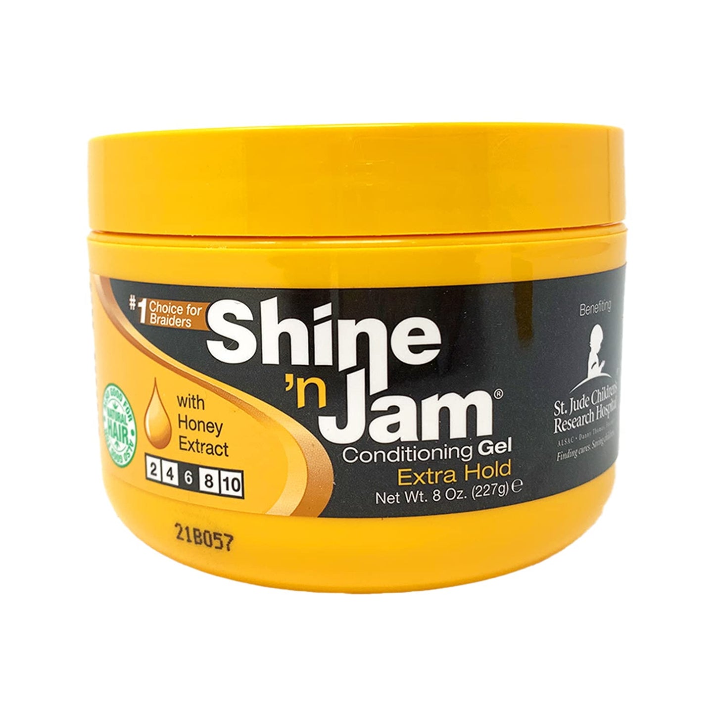 Ampro Shine 'N Jam Extra Hold 8 oz Pack of 6 for Strong Styles
