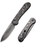 CIVIVI Pocket Folding Knife with Damascus Blade for EDC Use