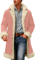 Fleece Lined Men's Santa Cardigan for Festive Christmas Celebrations
