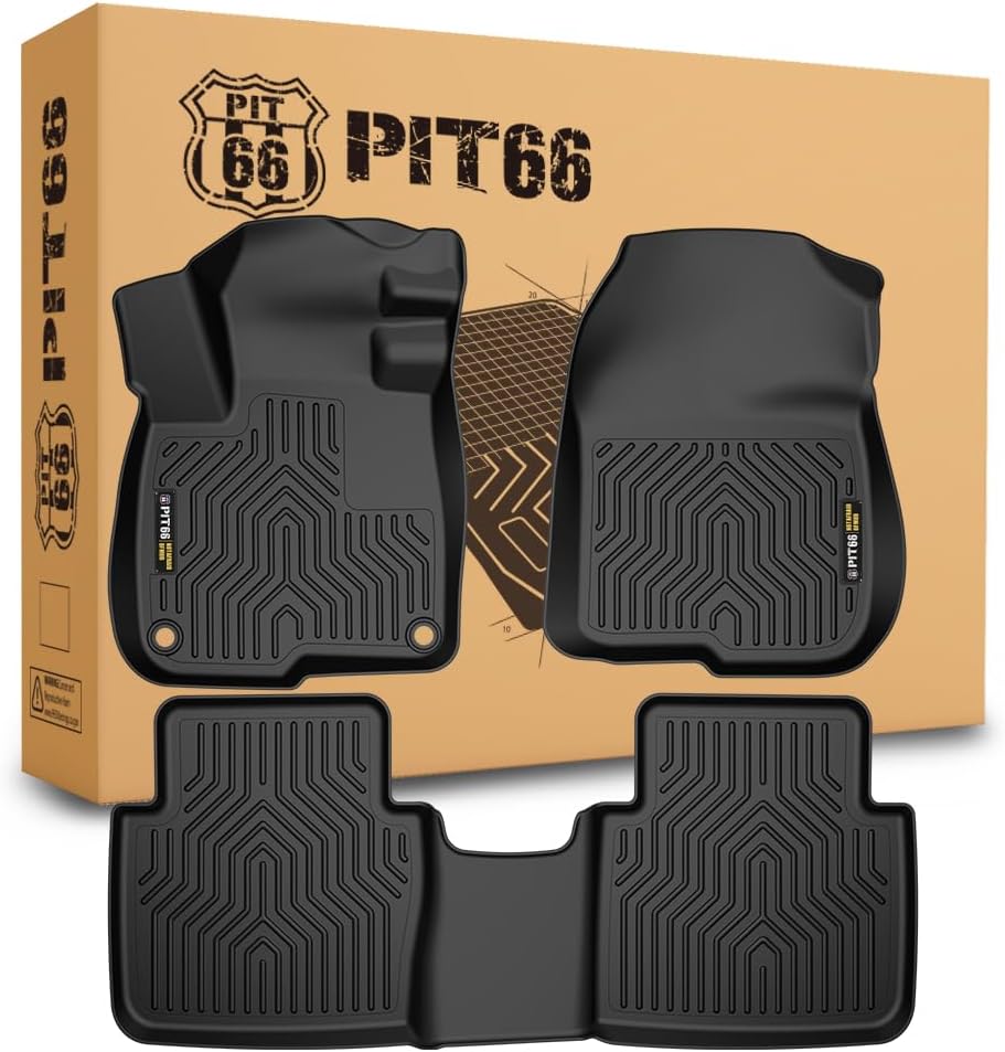 PIT66 Floor Mats Cargo Liner for 2017-2022 Honda CR-V Models