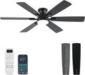 Ceiling Fans with Lights and Remote Control - Low Profile 52in Fan