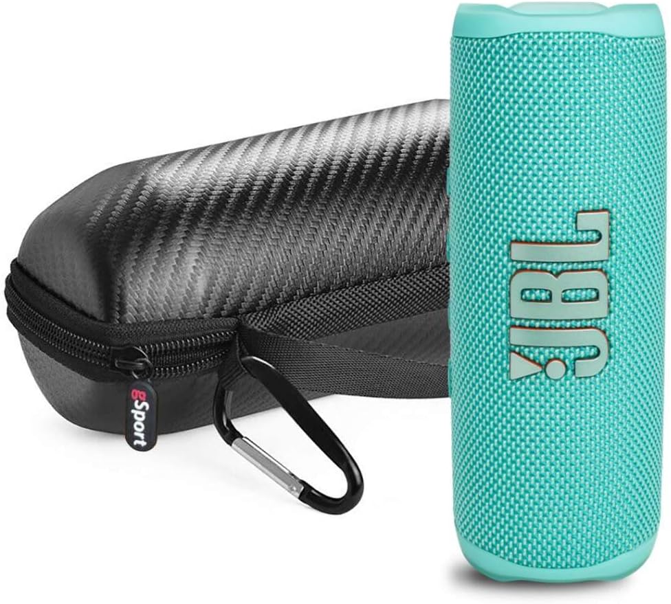 JBL FLIP 6 Waterproof Portable Speaker Bundle with Case