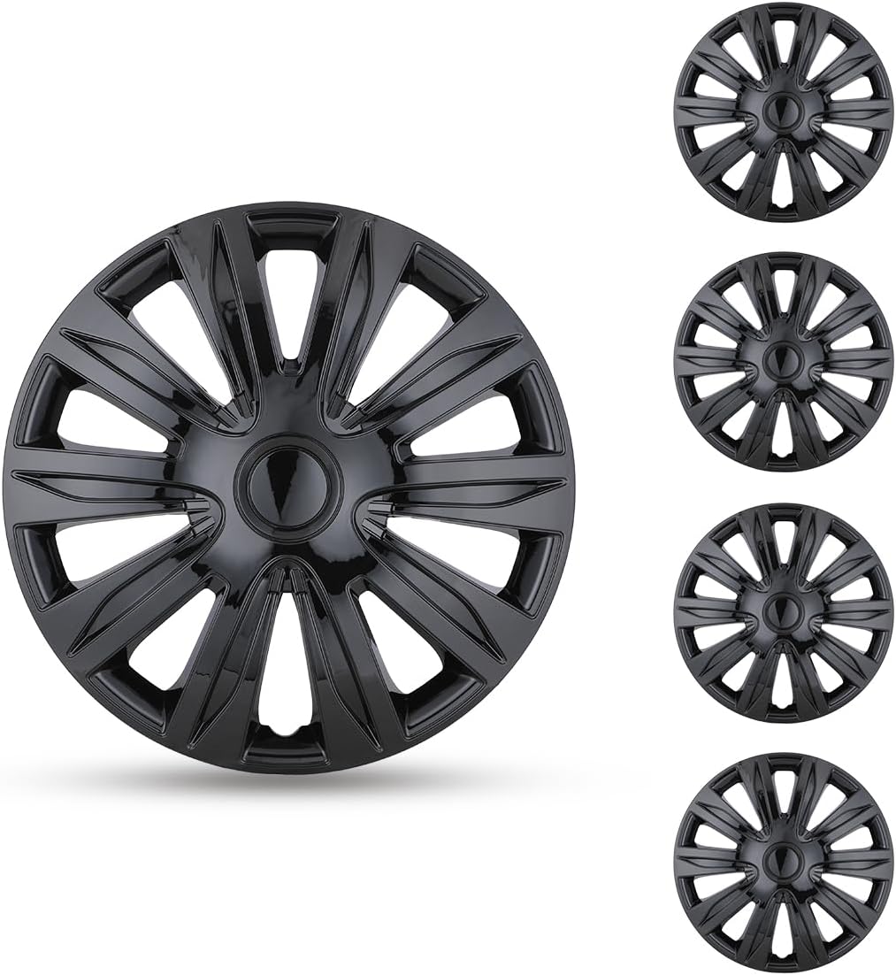Hubcaps 15 Inch Set of 4 for Cars, Trucks, and SUVs