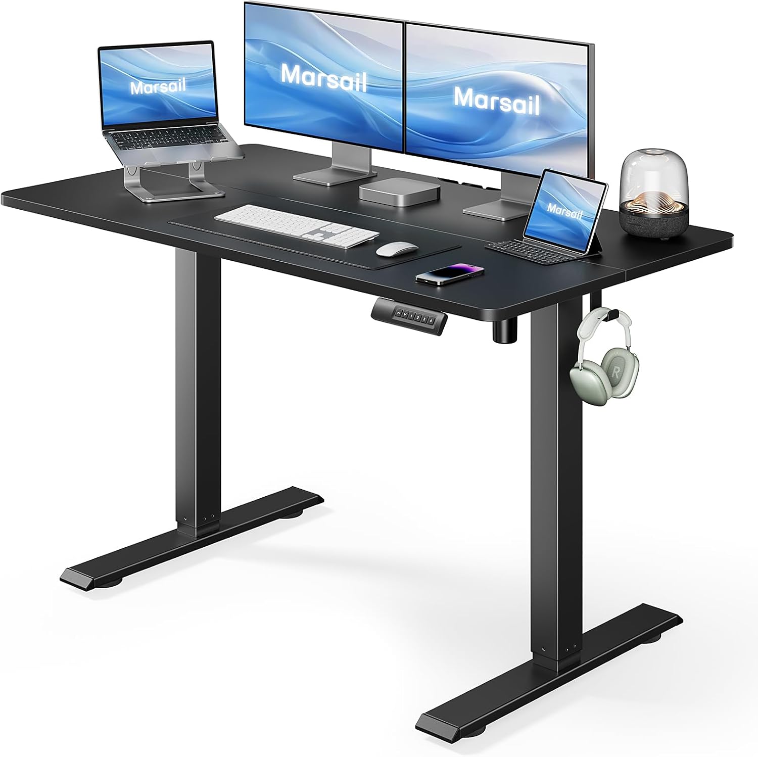 Marsail Adjustable Height Standing Desk for Home Office Use