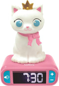 Kitten Digital Alarm Clock for Kids - Cute Night Light Alarm