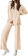 PRETTYGARDEN Womens 2 Piece Lounge Set - Comfortable (Style M729)