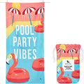 Extra Large Beach Towel 200x90cm - Quick Dry, Sand Free