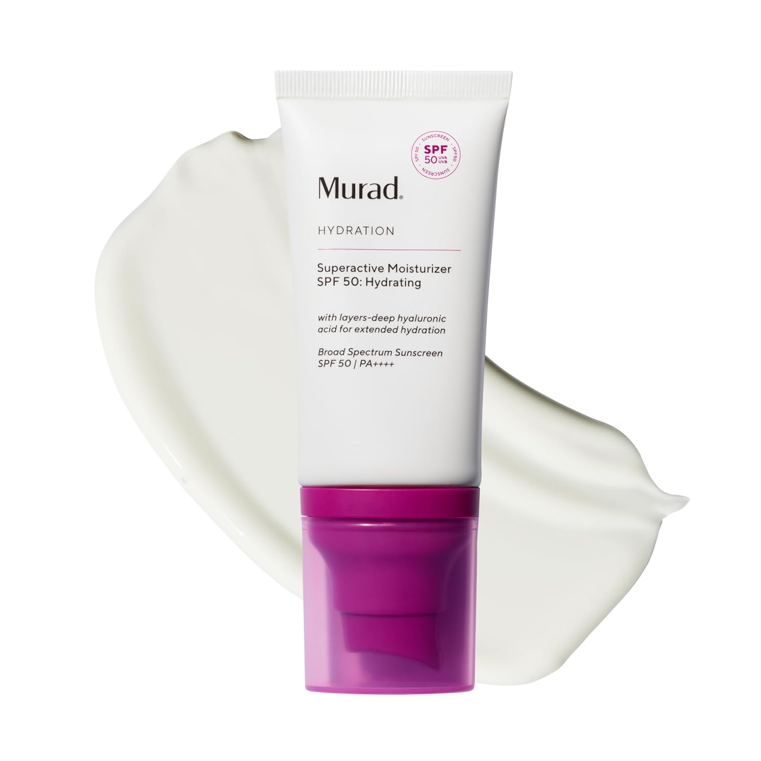 Murad Superactive Hydrating Moisturizer SPF 50 for Dewy Skin
