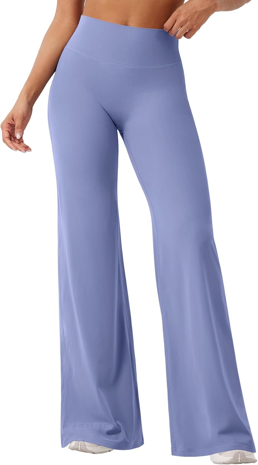 YEOREO Workout Leggings for Women - No Front Seam Design
