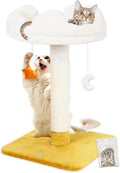 Large Cloud Cat Scratching Post with Bed - Cozy Tall Cat Tree