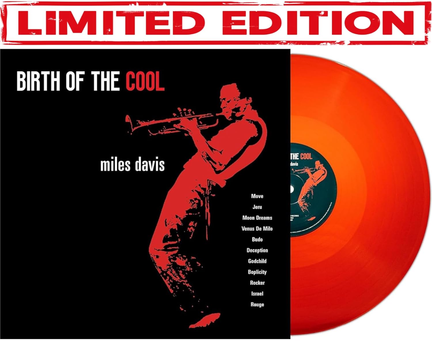 Miles Davis - Birth Of The Cool Limited Color Edition Red Vinyl