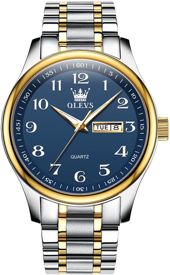 OliviaUS Men's Stylish All-in-One Watch