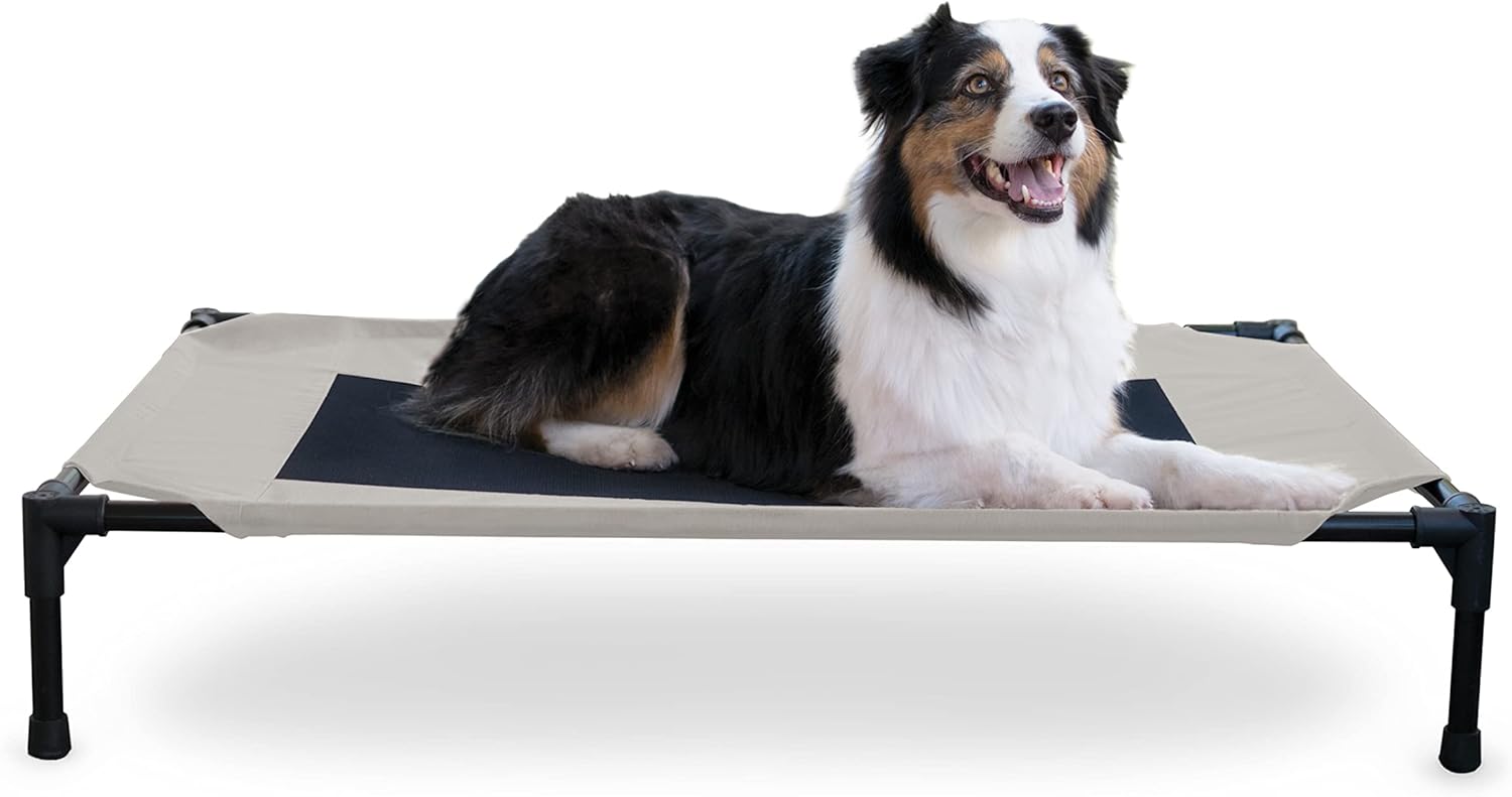 K&H Pet Products Outdoor Elevated Dog Cot for Large Dogs