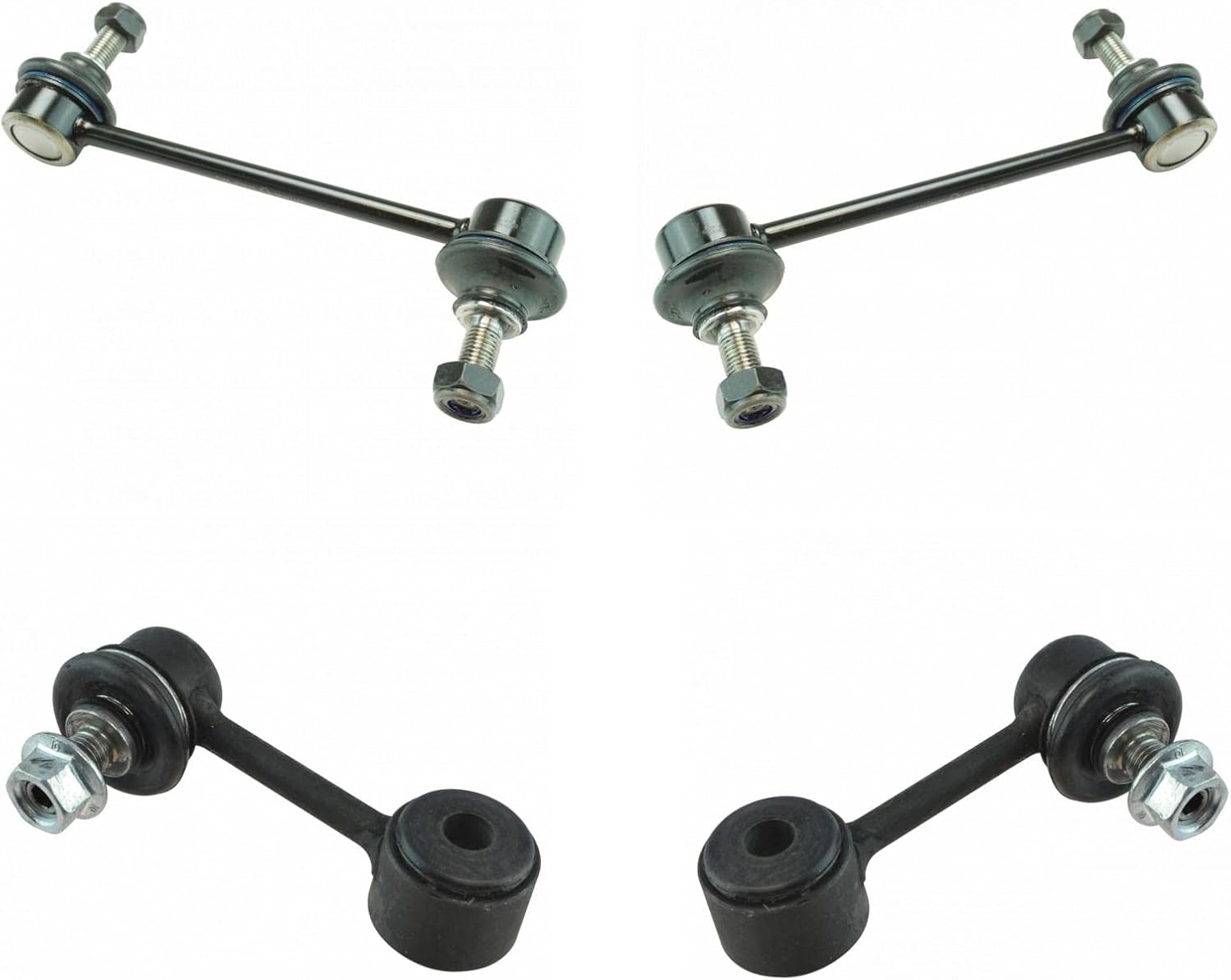 TRQ Front & Rear Sway Bar Stabilizer Link Set for Ford Fusion
