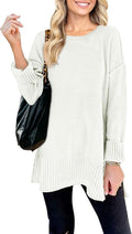 Oversized Pullover Sweater Tunic - Cozy Fall Winter