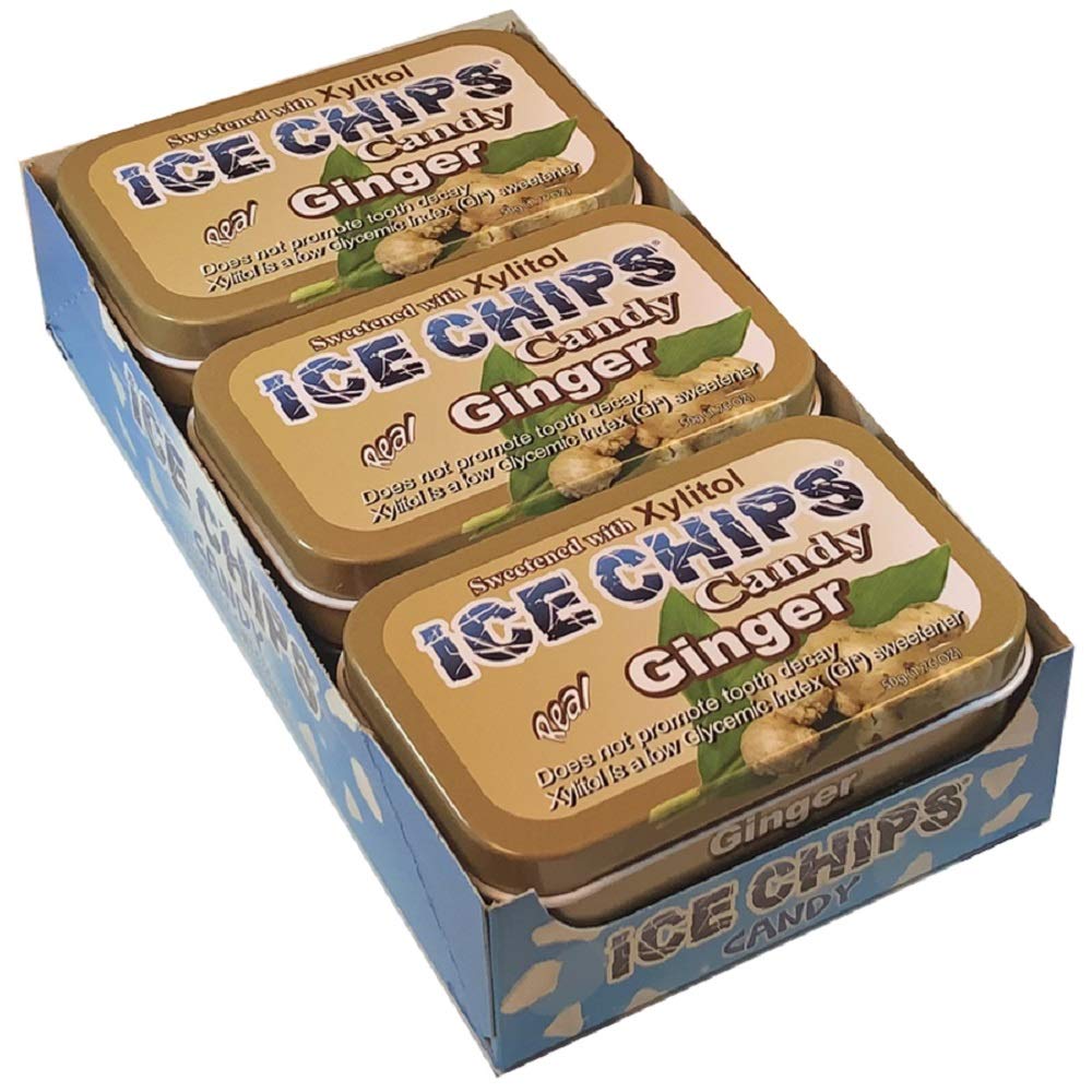 ICE CHIPS Xylitol Candy Tins for Diabetics and KETO Lovers