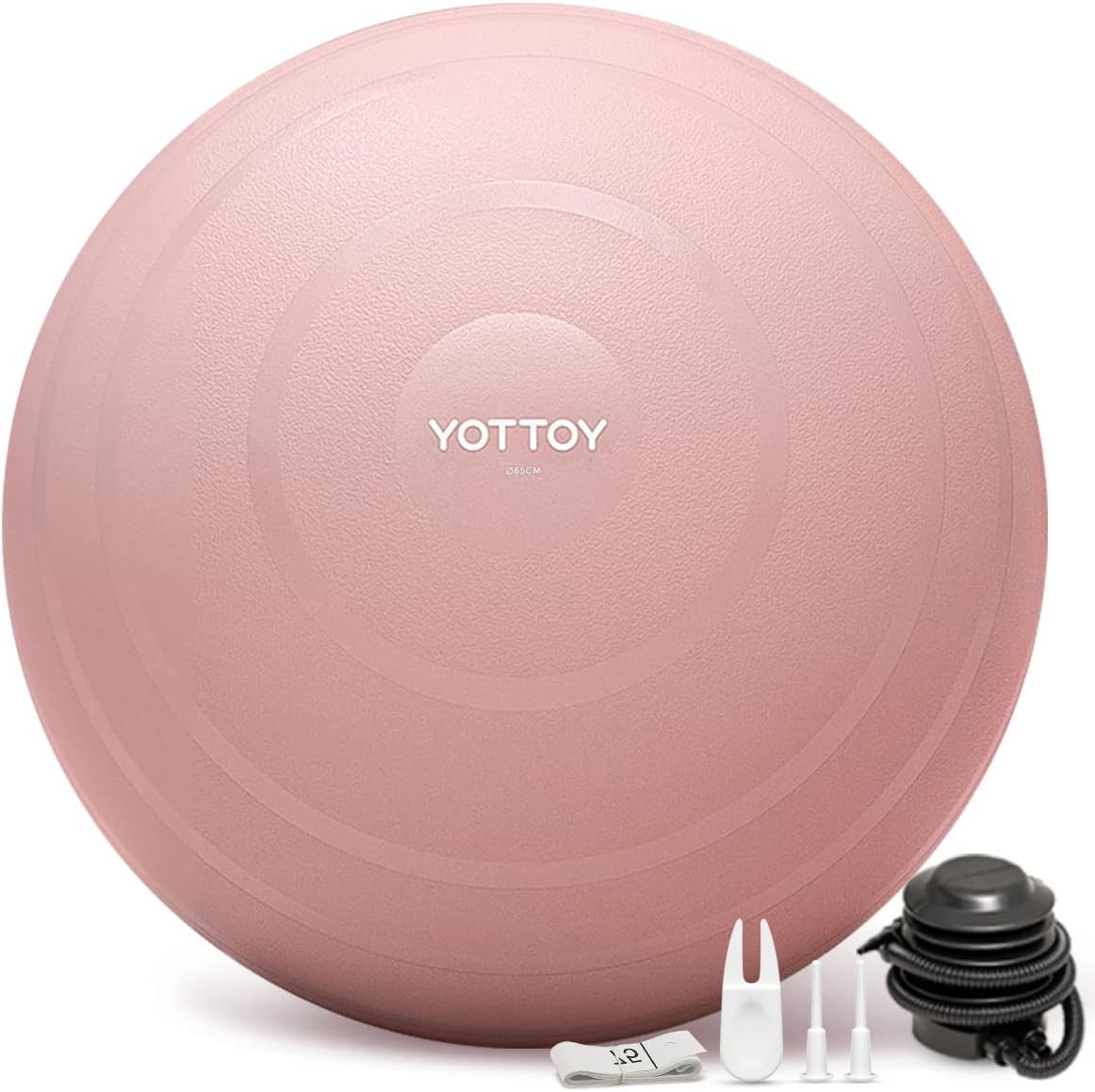 YOTTOY Anti-Burst Exercise Ball - Ultimate Stability
