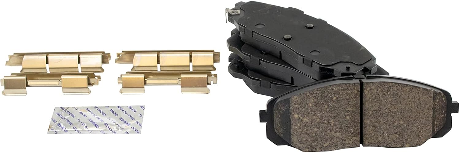 TRQ Front Brake Pads Ceramic for 2015-2021 Kia Sedona