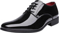 Bruno Marc Mens Faux Patent Leather Tuxedo Dress Shoes - Classic