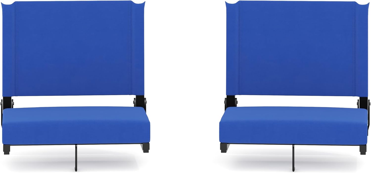 Portable Stadium Seats for Bleachers - Comfortable Folding Chairs