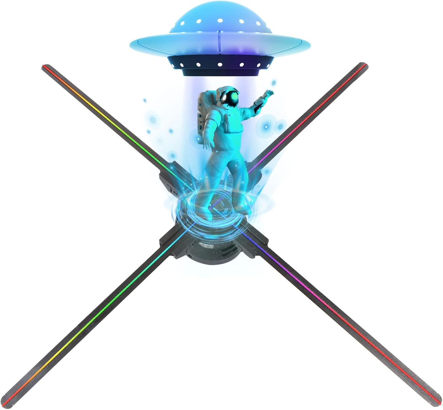 Magical 3D Hologram Fan for Stunning Displays