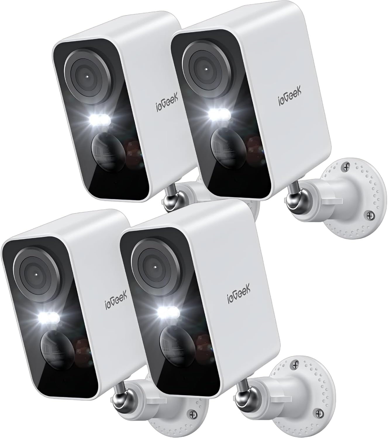 ieGeek Wireless Outdoor Security Cameras with Color Night Vision