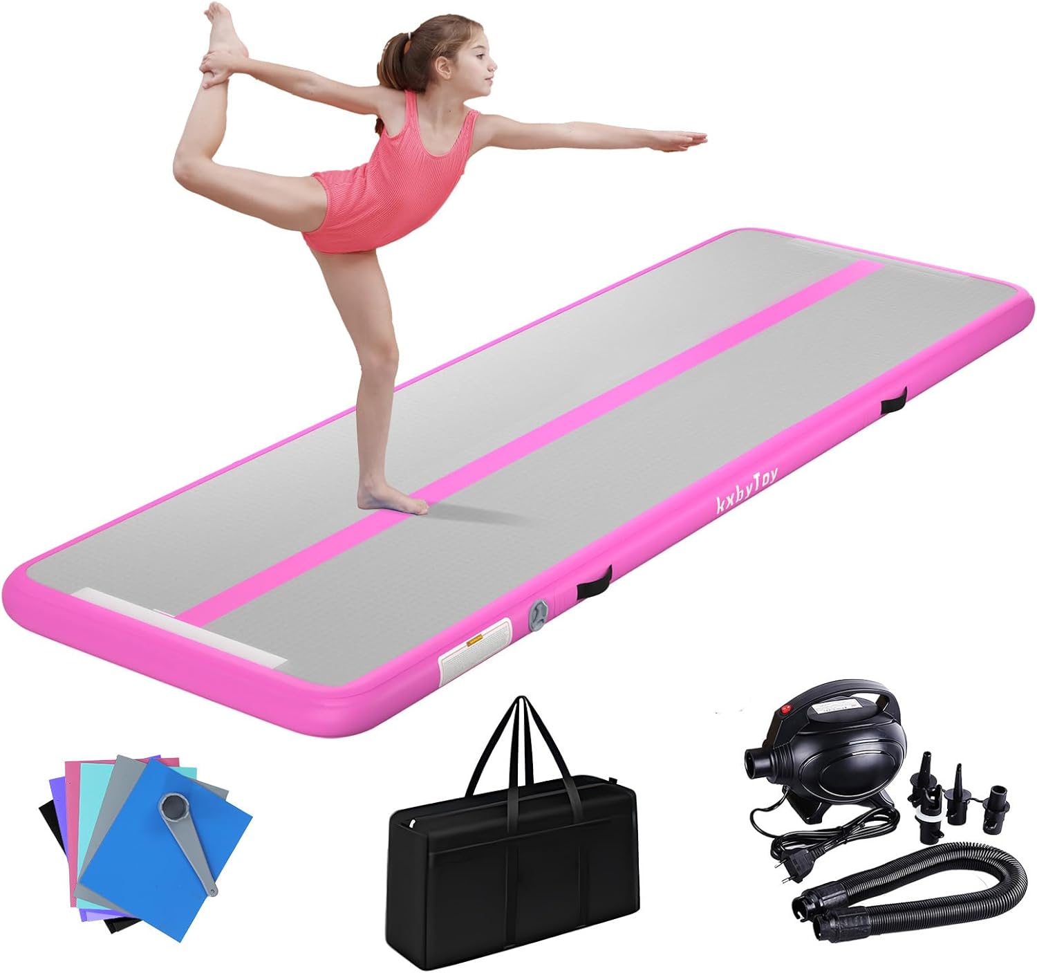 Air Mat Tumble Track 4in Thickness Inflatable Gymnastics Mat