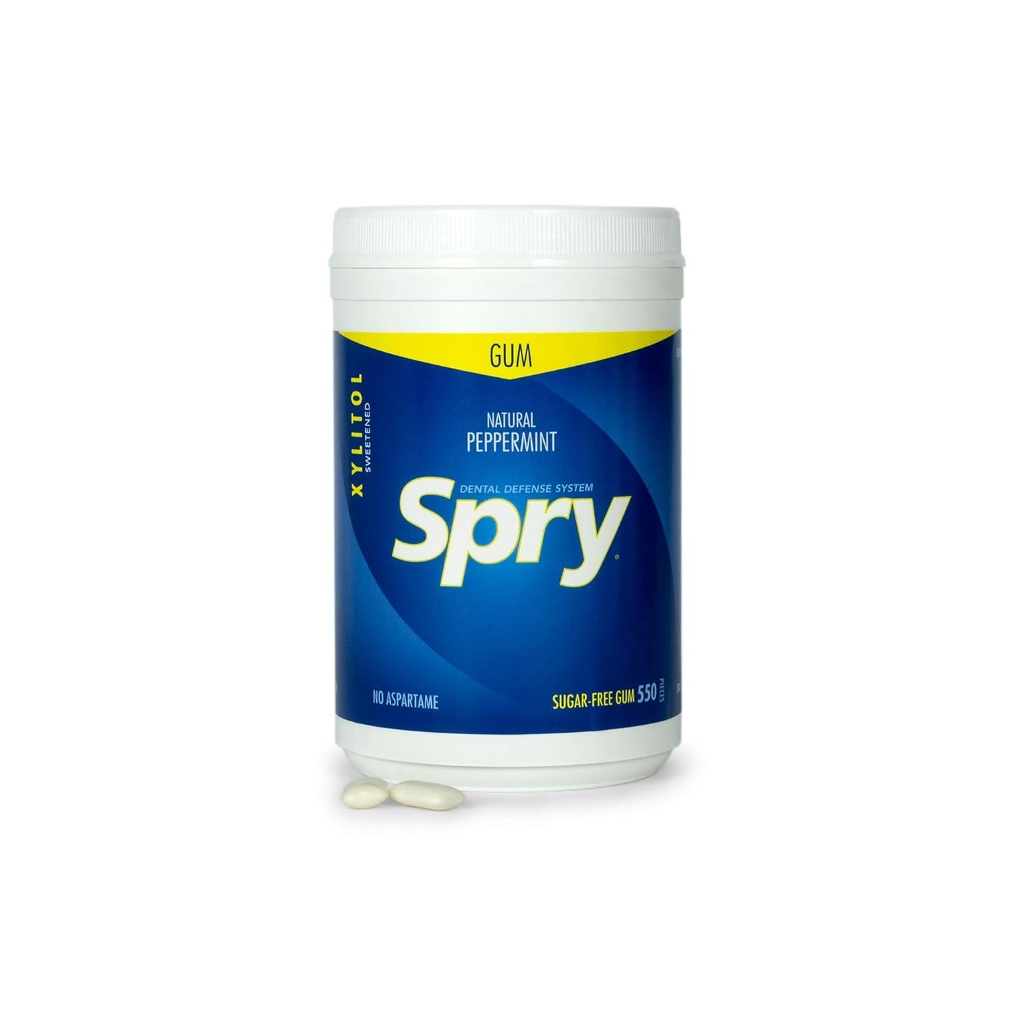 Spry Fresh Natural Xylitol Chewing Gum for Dental Defense