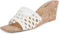 Wedge Sandals for Women Open Toe Wedge Heels - Comfortable Slip On at