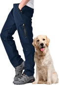 Toomett Men's Hiking Snow Pants - Insulated Water Repellent Comfort