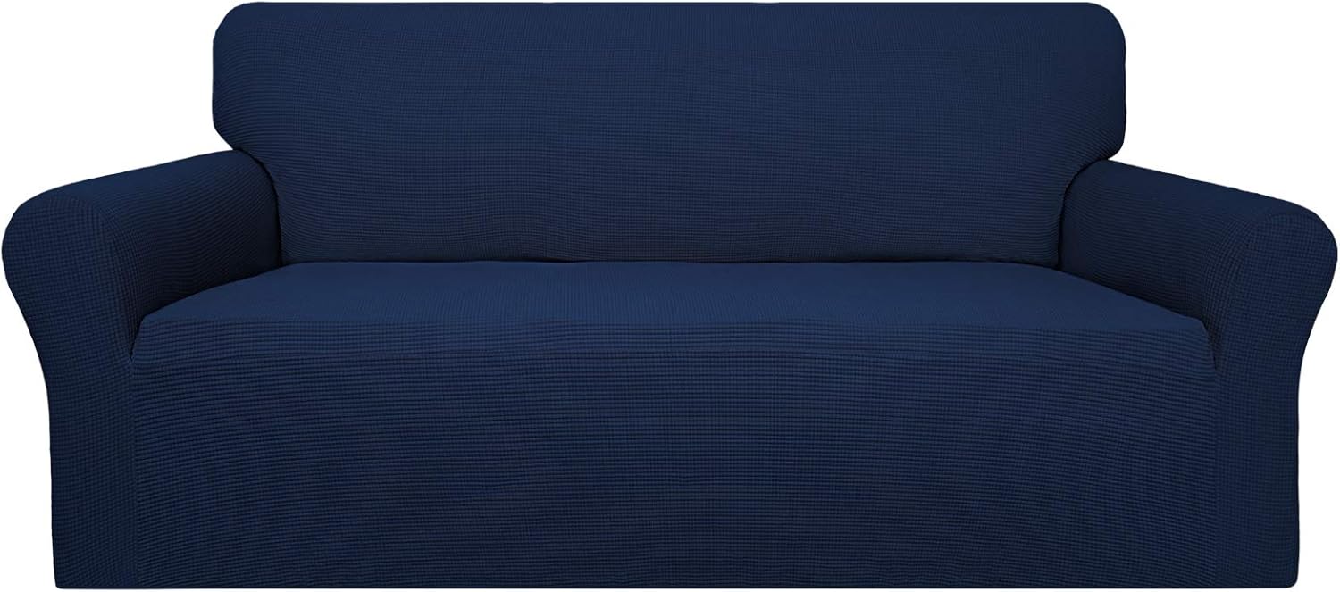 100% Waterproof Couch Cover for Oversized Sofa - Navy Color