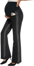 Maternity Bootcut Jeans Over-Belly Panel - Comfortable Stretch Fit