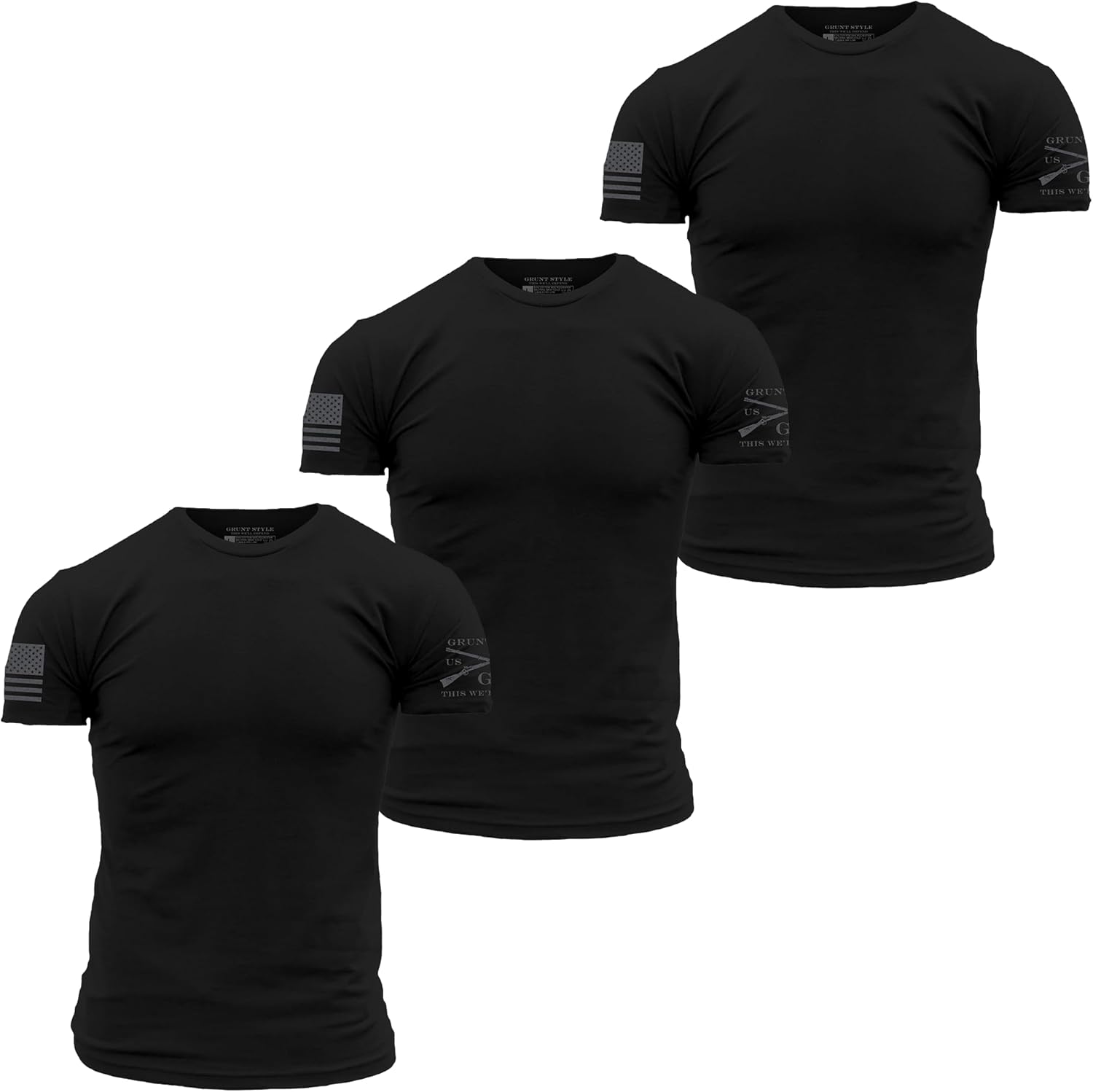 Grunt Style Basic Crew T-Shirt Pack for Ultimate Comfort