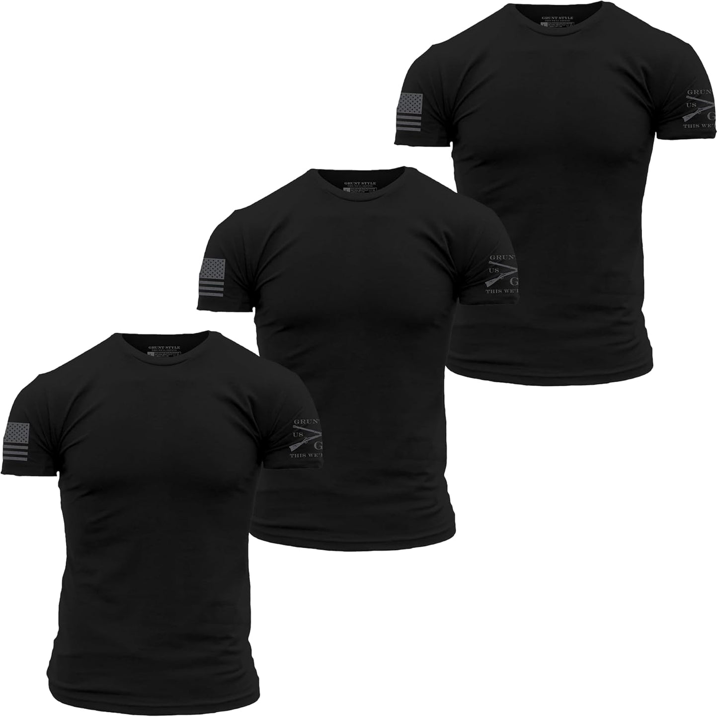 Grunt Style Basic Crew T-Shirt Pack for Ultimate Comfort