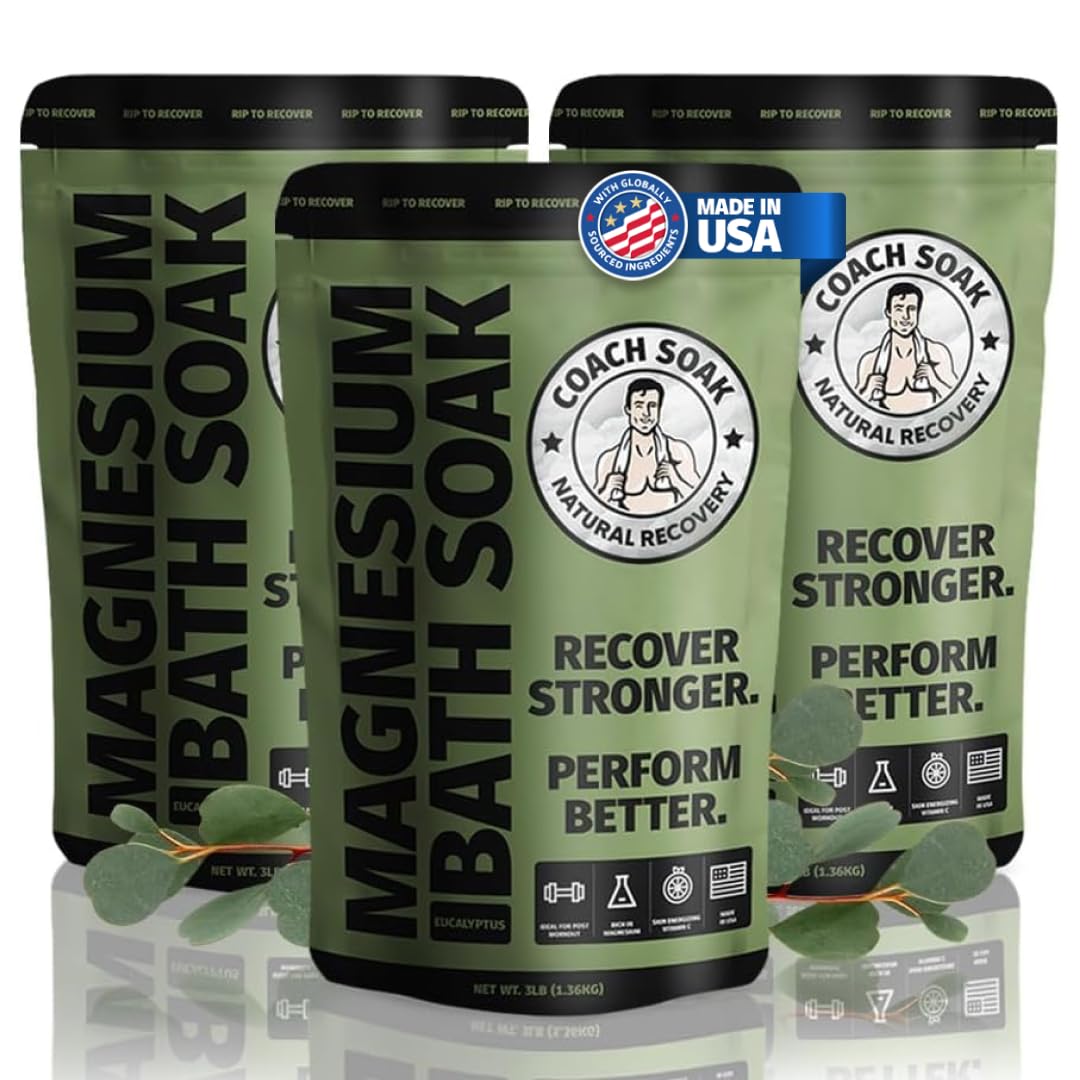 Coach Soak Recovery Bath Soak with Magnesium Flakes & Oils