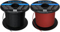 22 Gauge Silicone Wire Spool Red and Black - Ultra Flexible 2000 ft