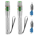 2PCS 100KM Visual Fault Locator for Fiber Optic Cables - Long-Range
