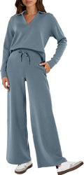 Glamaker Women's 2 Piece Sweatsuit Set - Lightweight Cozy Lounge Wear