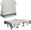Ping Pong Table Cover 68in Folded/112in Flat - Waterproof Dual