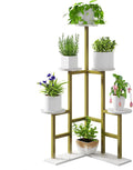 6 Tier Plant Stand Indoor Tall Flower Pot Stand - Space-Saving Display