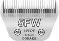 Detachable Pet Dog Grooming Blade Size 5FW - Wide 1/4in Cut