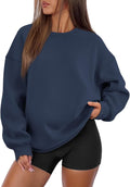 ATHMILE Oversized Sweatshirt for Women - Cozy Fall Crewneck Women's