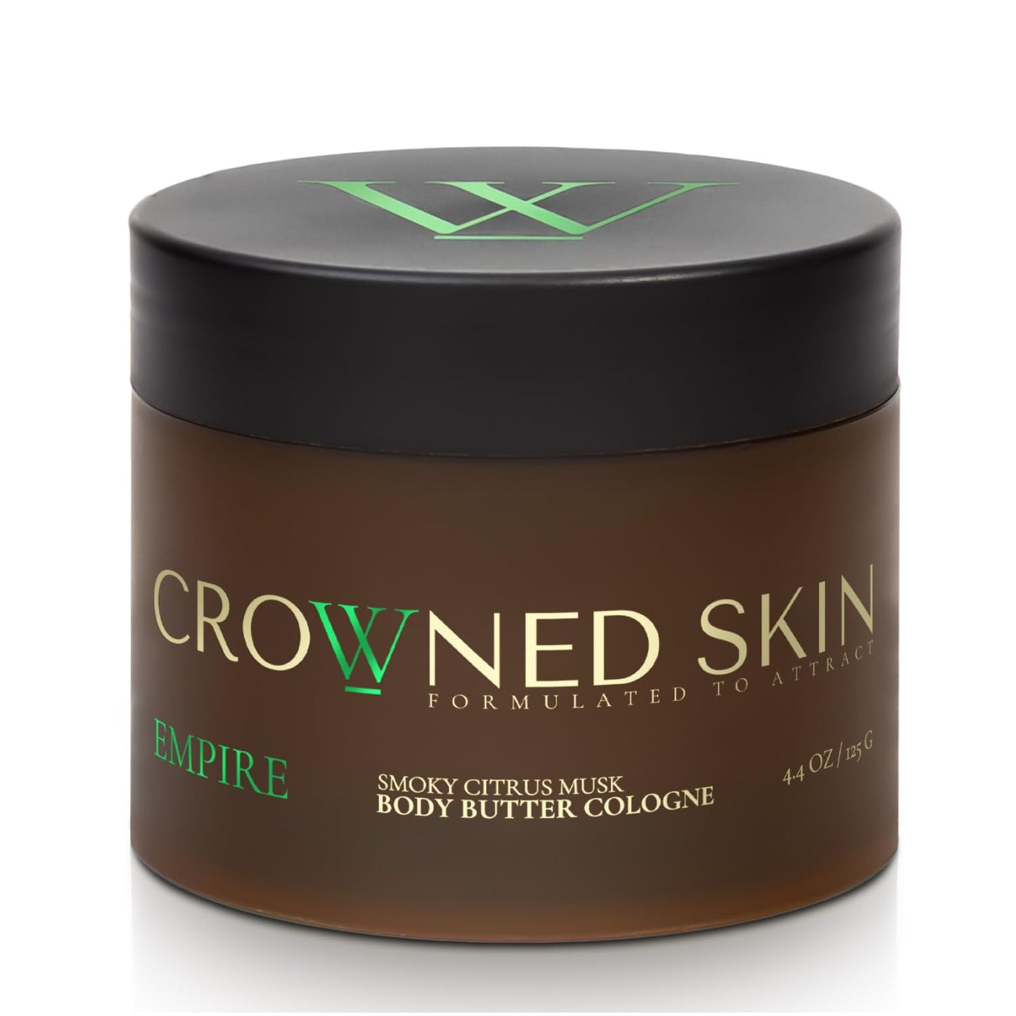 Crowned Skin Empire Body Butter Cologne for Men - Smoky Citrus