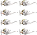 Passage Door Levers Brushed Nickel Passage Lever Door Handles - Sleek
