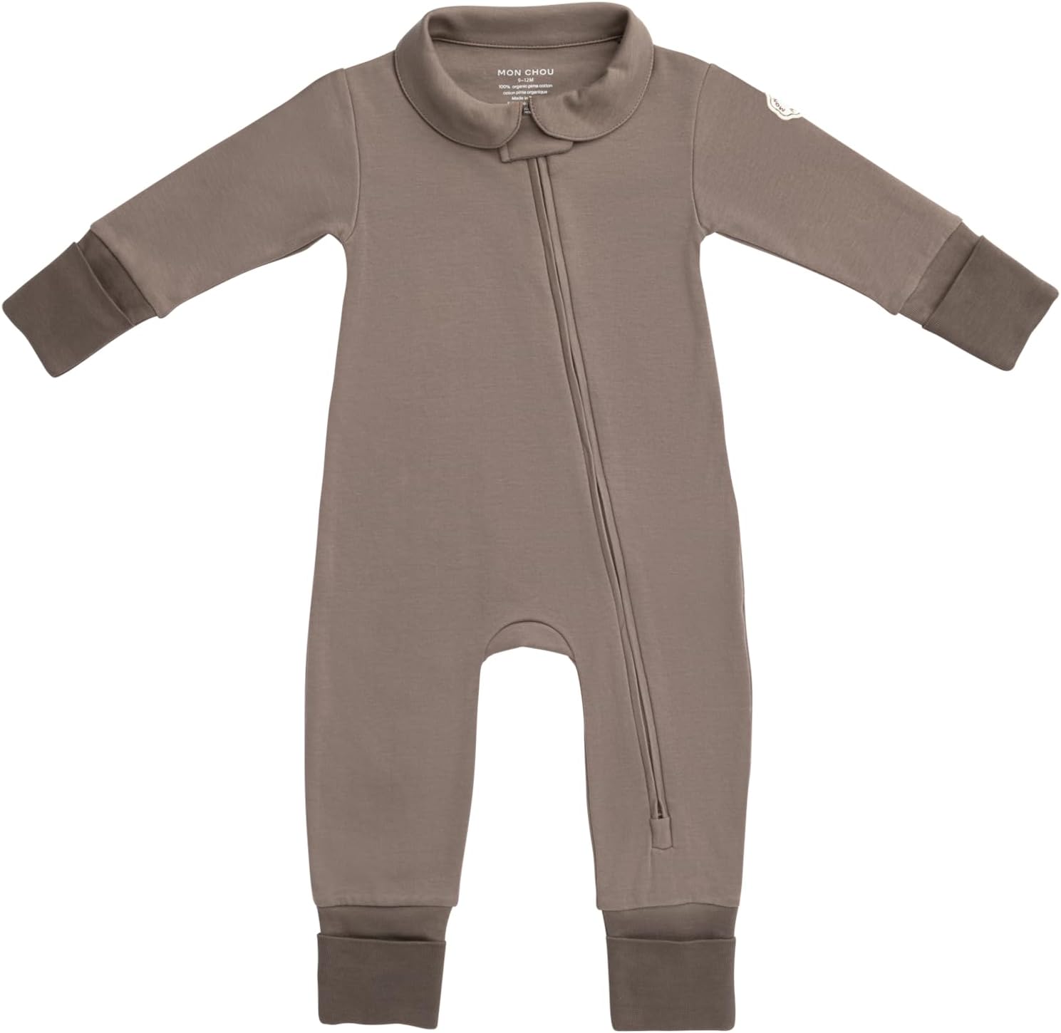 MON CHOU Convertible Footie Pajamas - Soft Organic Cotton PJs