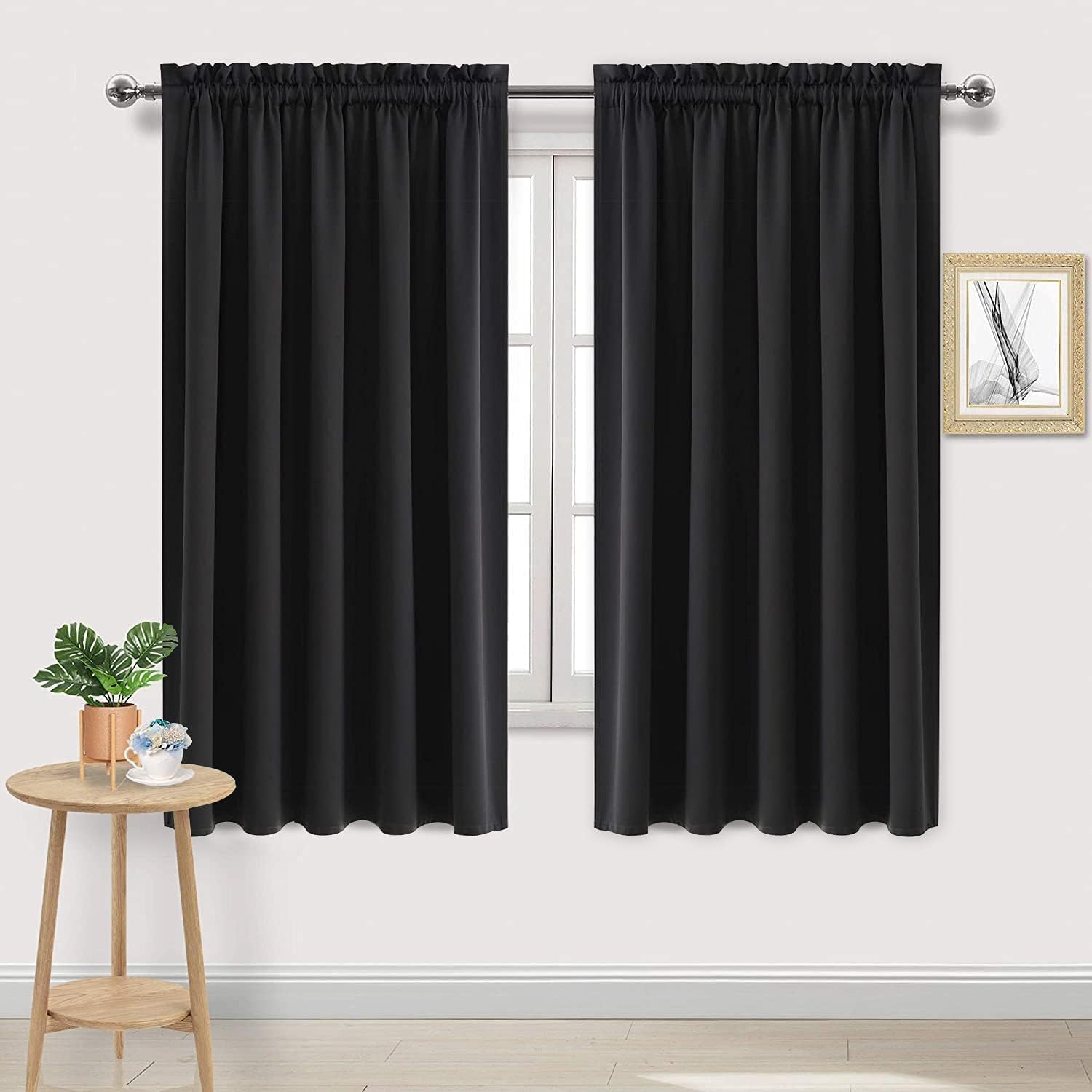 DWCN Blackout Curtains for Living Room Thermal Insulated Panels
