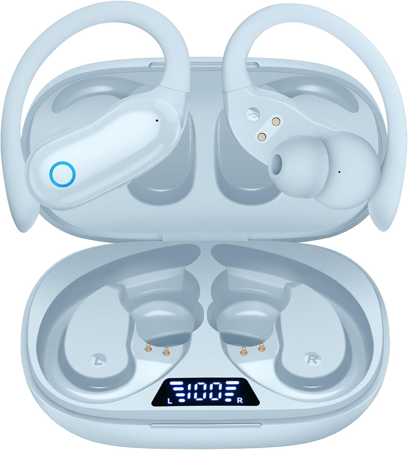 GNMN IPX7 Waterproof Wireless Earbuds - 96hrs Playback